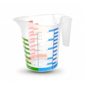 Hubrendy ÇER Ölçü Kabı Dereceli Renkli 1000 Ml