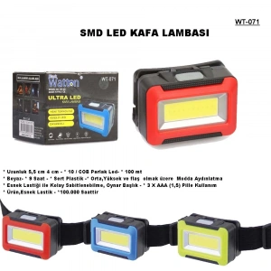 Hubrendy ÇER Pilli Kafa Lambası Wt-071
