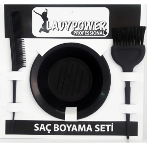 Hubrendy ÇER Saç Boyama Seti - Boneli