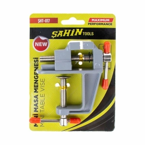 Hubrendy ÇER Şahin Tools Şht-017 Alüminyum Kasa Mini Masa Mengene 30mm