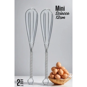 Hubrendy ÇER Sciacca Mini Çırpıcı Çelik 2 Adet