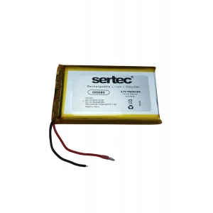Hubrendy ÇER Sertec 105080 3.7v 5000 Mah Li-polymer Pil (devreli/1.5a)