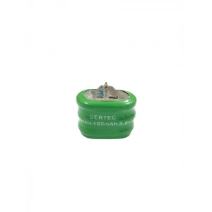 Hubrendy ÇER Sertec - 3.6v 3s1p 160 Mah 2 Pin Nı-mh Buton Pil