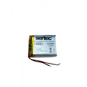 Hubrendy ÇER Sertec 803035 3.7v 800 Mah Li-polymer Pil (devreli/1.5a)
