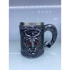 Hubrendy ÇER Şeytan Çelik Kupa Bardak Kod 1116