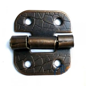 Hubrendy ÇER Stoplu Menteşe - 30x33mm, Oksit, 100 Adet