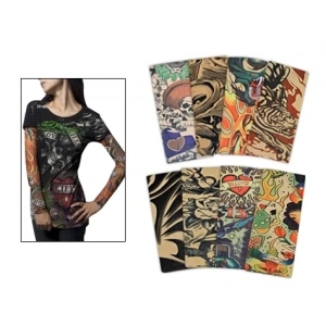 Hubrendy ÇER Tattoo Sleeves Giyilebilir Dövmeler