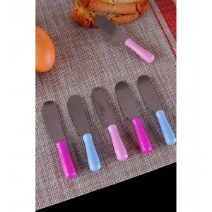 Hubrendy Cer Tereyağı Bıçağı - Mini Spatula 6 Adet