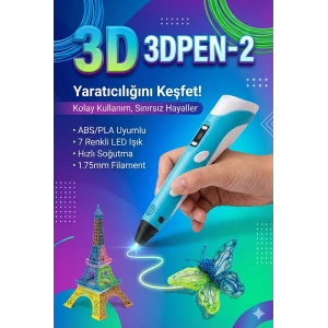 Hubrendy ÇER Üç Boyutlu Yazıcı 3d Kalem Pen Printer