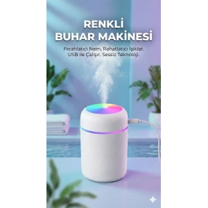 Hubrendy ÇER Usb Hava Nemlendirici