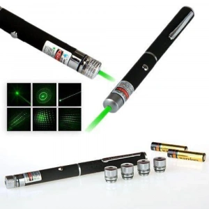 Hubrendy ÇER Yeşil Lazer Pointer 5000 Mw 15 Km Etkili (tek Başlık 5 Model)