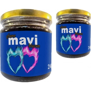 Hubrendy Bez Efsanevi Mavi Macun 2 Kavanoz 240 gr Bay&bayan Çiftlere Özel Macun