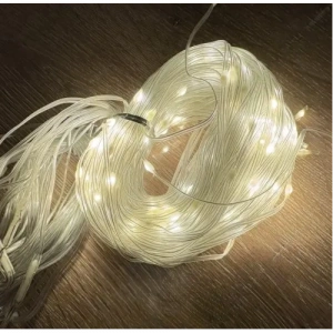 Hubrendy Emin 2*2 Perde Led 192 Led Sarı Işık