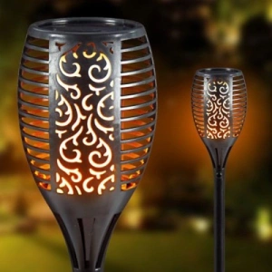 Hubrendy Emin Alev Efektli Solar Bahçe Lambası (51 cm)