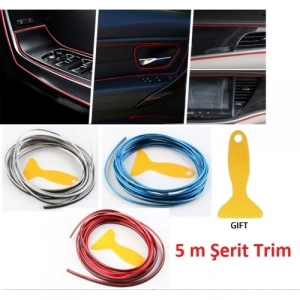 Hubrendy Emin Araba Dekorasyon Şeridi 5 Metre Trim Şeridi
