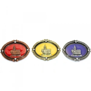 Hubrendy Emin İstanbul Temalı Metal Magnet
