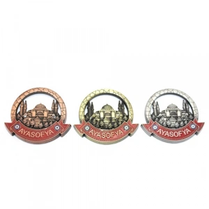 Hubrendy Emin İstanbul Temalı Metal Magnet