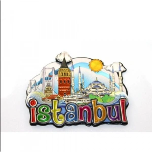 Hubrendy Emin İstanbul Temalı Silikon Buzdolapı Süsü Magnet