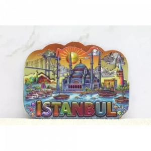 Hubrendy Emin İstanbul Temalı Silikon Buzdolapı Süsü Magnet