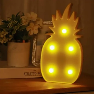 Hubrendy Emin Led Işıklı Ananas Gece Lambası