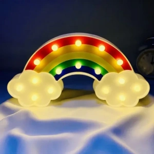 Hubrendy Emin Led Işıklı Gökkuşağı Gece Lambası