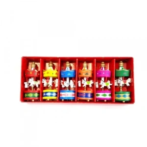 Hubrendy Emin  Mini Ahşap 6lı Atli Karinca