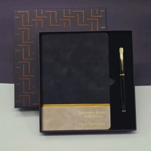 Hubrendy Emin Öğretmenler Günü Hediyesi - Toptan Defter - Kalem Seti