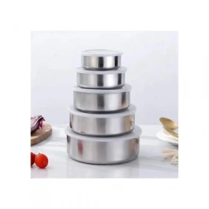 Hubrendy Emin Paslanmaz Çelik Yemek Saklama Kabı Seti