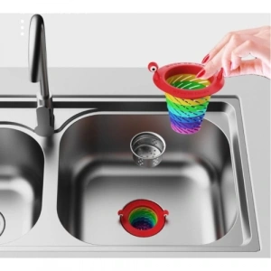 Hubrendy Emin Renkli 6 Kademeli Lavabo Süzgeci