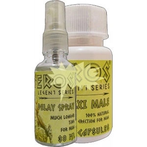 Hubrendy Bez Eros Legent Erkeklere Özelsprey 30 ml + 30LU Kapsül
