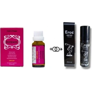Hubrendy Bez Eros Potıoon Kadınlara Özel Damla + Eros Sprey