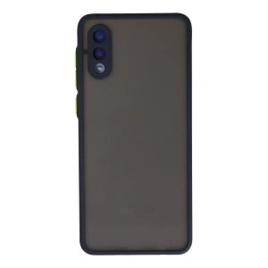 Hubrendy Bez Samsung Galaxy A02 Kılıf Montreal Silikon Kapak - Lacivert