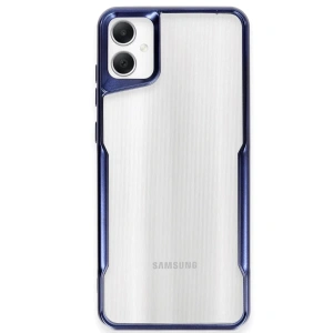 Hubrendy Bez Samsung Galaxy A05 Kılıf Boyi Silikon Kapak - Lacivert