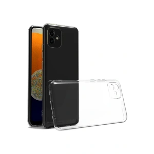 Hubrendy Bez Samsung Galaxy A05 Kılıf Lüx Şeffaf Silikon