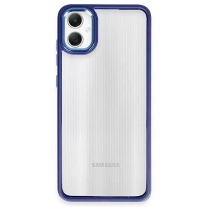 Hubrendy Bez Samsung Galaxy A05 Kılıf Power Silikon - Lacivert