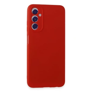 Hubrendy Bez Samsung Galaxy A05S Kılıf First Silikon - Kırmızı