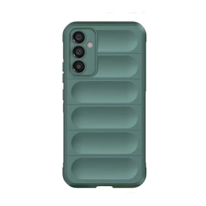 Hubrendy Bez Samsung Galaxy A05S Kılıf Optimum Silikon - Koyu Yeşil