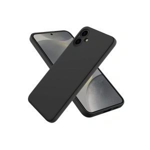 Hubrendy Bez Samsung Galaxy A06 Kılıf First Silikon - Siyah