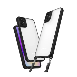Hubrendy Bez Samsung Galaxy A06 Kılıf Penta Silikon Kılıf - Siyah