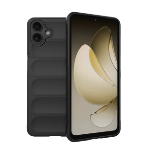 Hubrendy Bez Samsung Galaxy A07 4G Optimum Silikon - Siyah