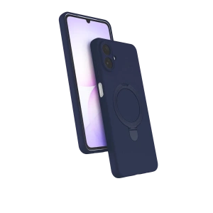Hubrendy Bez Samsung Galaxy A07 4G Regal Magsafe Standlı Kapak - Lacivert