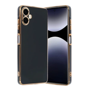 Hubrendy Bez Samsung Galaxy A07 4G Volet Silikon - Siyah
