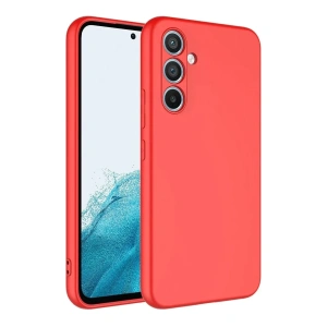 Hubrendy Bez Samsung Galaxy A16 5G Kılıf First Silikon - Kırmızı