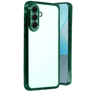 Hubrendy Bez Samsung Galaxy A17 5G Lensli Silikon - Yeşil