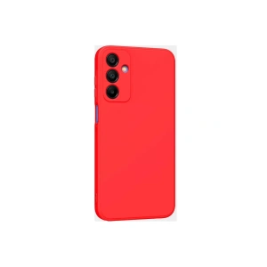 Hubrendy Bez Samsung Galaxy A25 5G Kılıf First Silikon - Kırmızı
