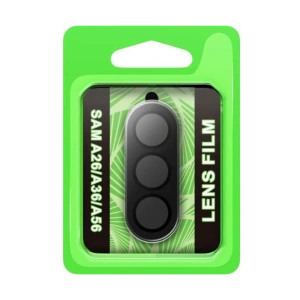 Hubrendy Bez Samsung Galaxy A26 Raze Metal Kamera Lens - Siyah