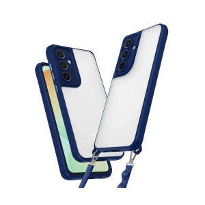 Hubrendy Bez Samsung Galaxy A35 5G Kılıf Penta Silikon Kılıf - Lacivert