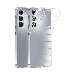 Hubrendy Bez Samsung Galaxy A37 5G Lüx Şeffaf Silikon - Şeffaf