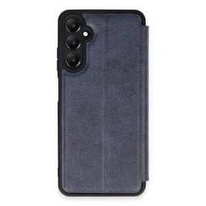 Hubrendy Bez Samsung Galaxy A55 5G Kılıf Flip Cover - Lacivert