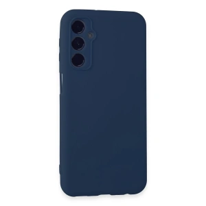 Hubrendy Bez Samsung Galaxy M34 5G Kılıf First Silikon - Lacivert